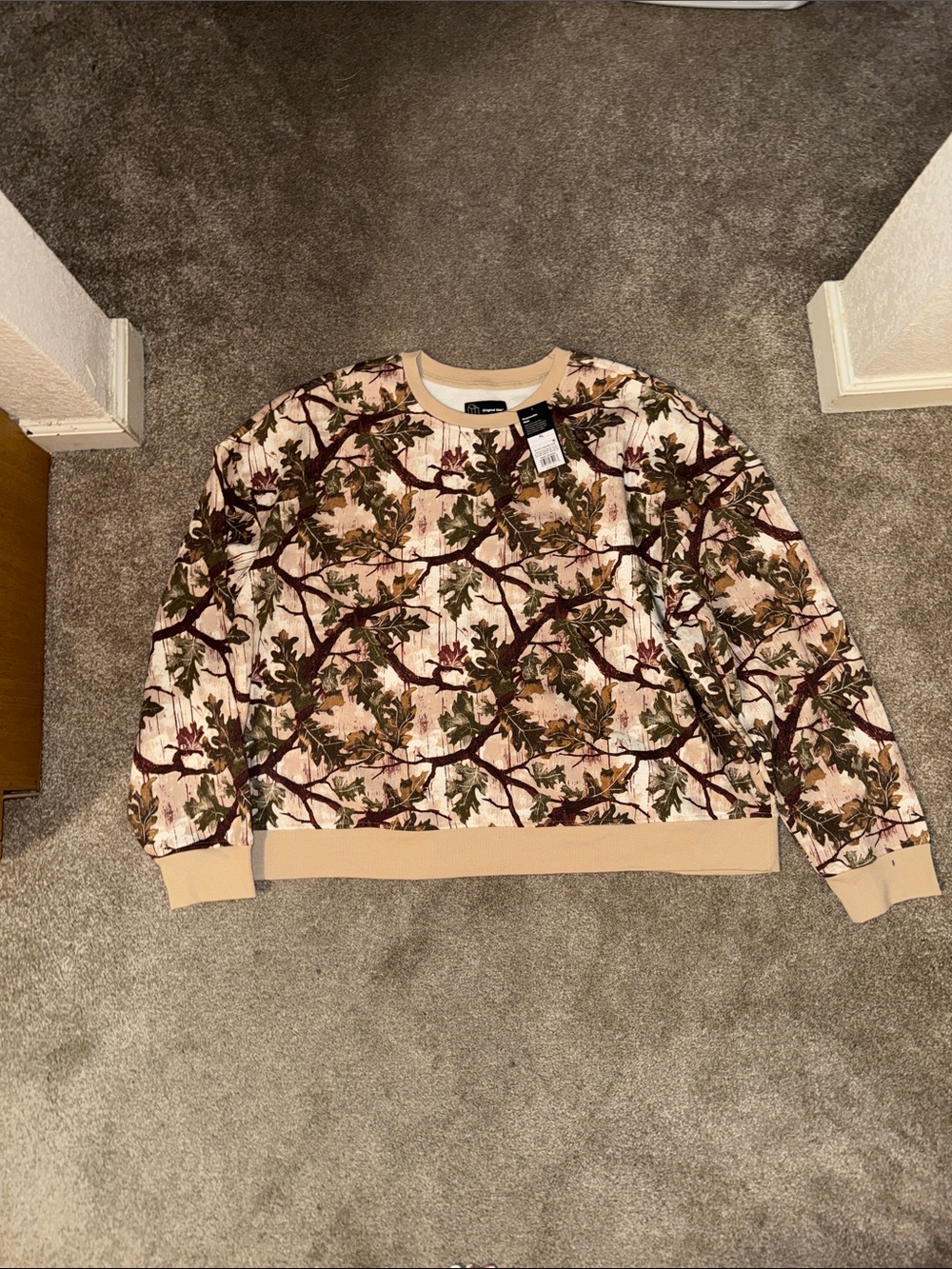 Original Use Camo Branch Crewneck Sweater